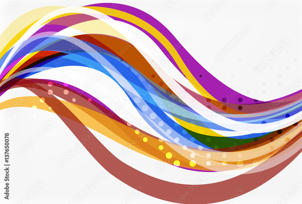 Vector geometric flowing lines abstract background Vector geometric flowing lines abstract background