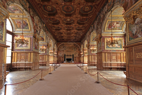 Fontainebleau palace, France  photo