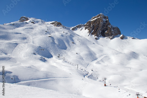 Wallpaper Mural Winter in alps Torontodigital.ca