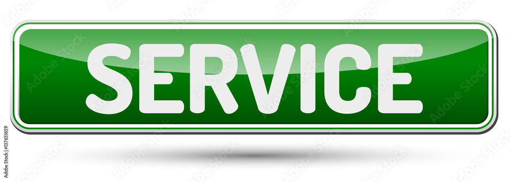 SERVICE - Abstract beautiful button with text. SERVICE - Abstract beautiful button with text.