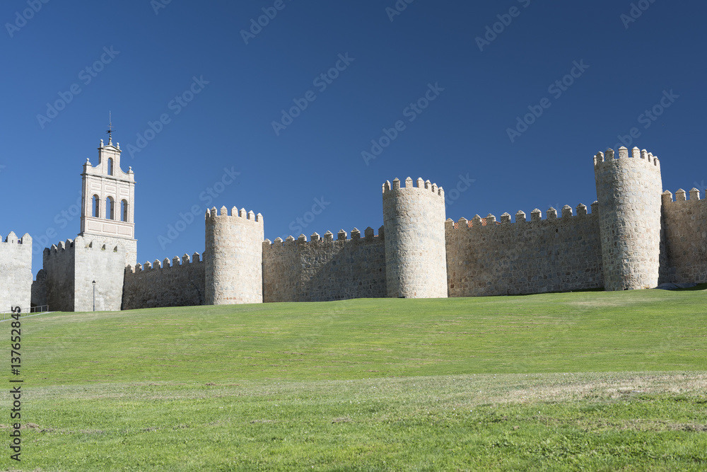 Avila (Castilla y Leon, Spain): walls