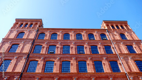 Renovated old factory. City of Lodz, Poland