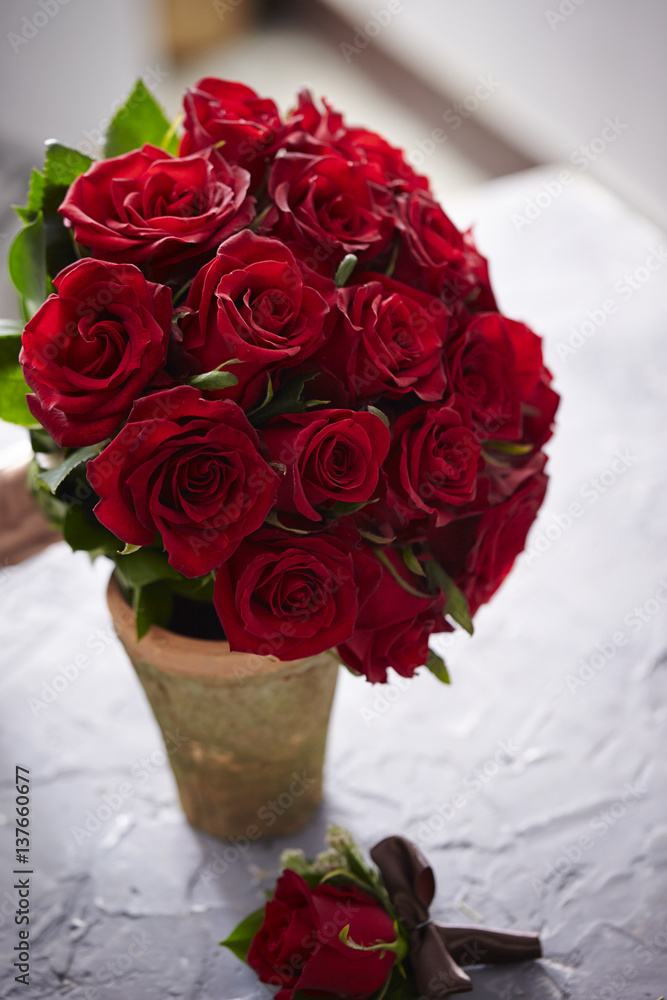 Fototapeta premium Rose bouquet 