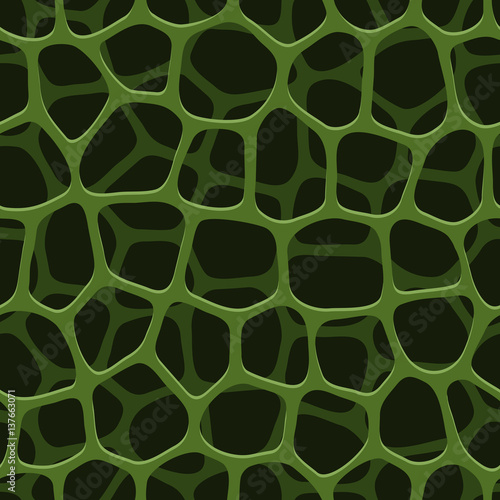 Seamless pattern porous structure. photo