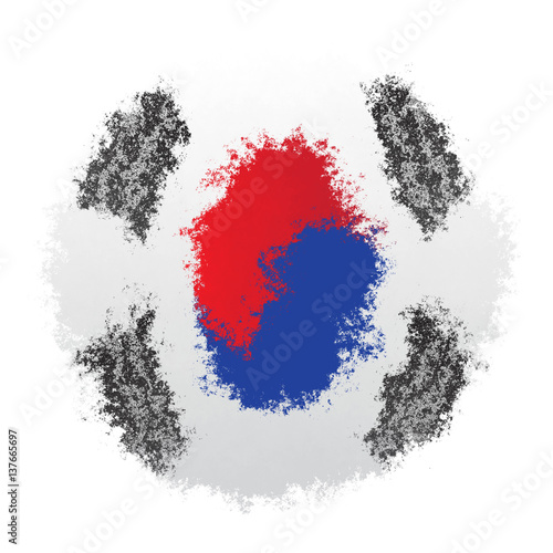 National flag of South Korea