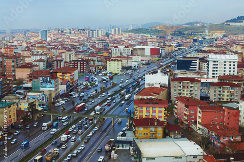 Cityscape in muslim country