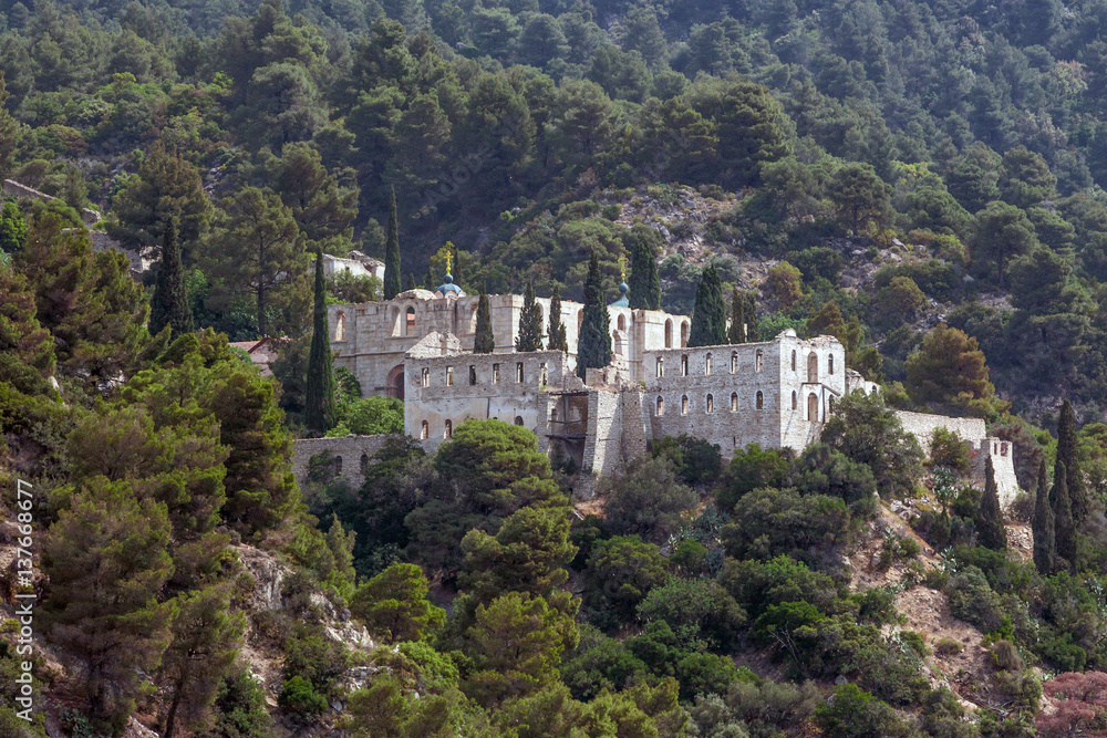 Abandoned monastery, Mount Athos