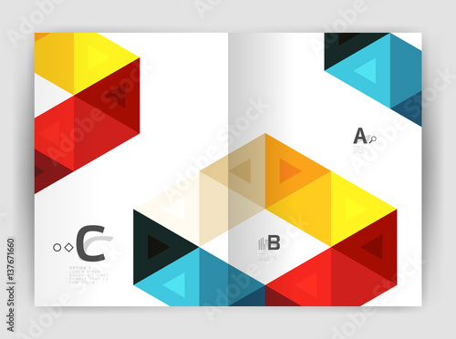 Abstract a4 brochure print template Free Download Abstract a4 brochure print template - GFXLoad