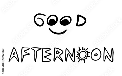 word design good afternoon