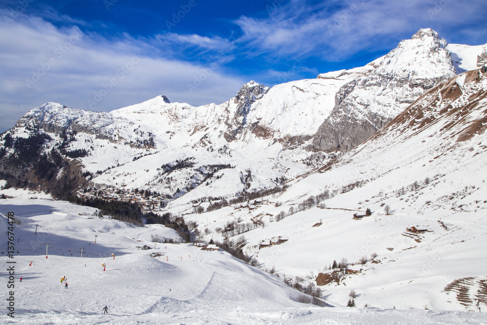 Obraz premium Grand-Bornand