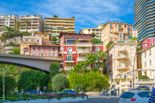 Residential buildings of Monaco, Monte Carlo photo