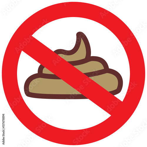 Large pile of fresh shit. Vector illustration