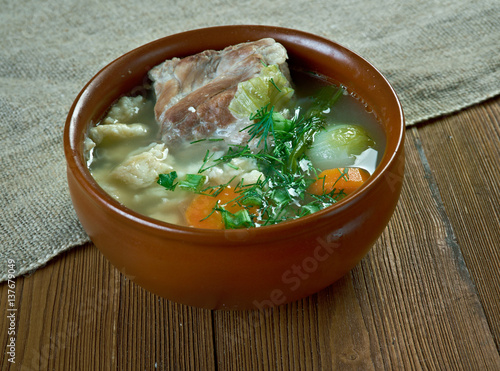 Russian peasant soup photo