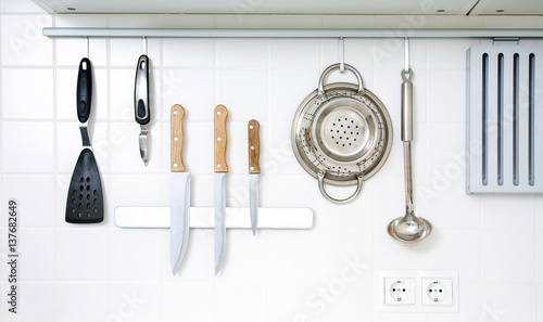 Obraz na płótnie kitchenware w salonie