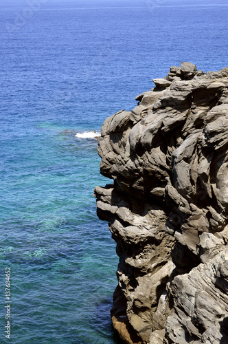 Callao Salvaje coast volcanic rock formation © Peter