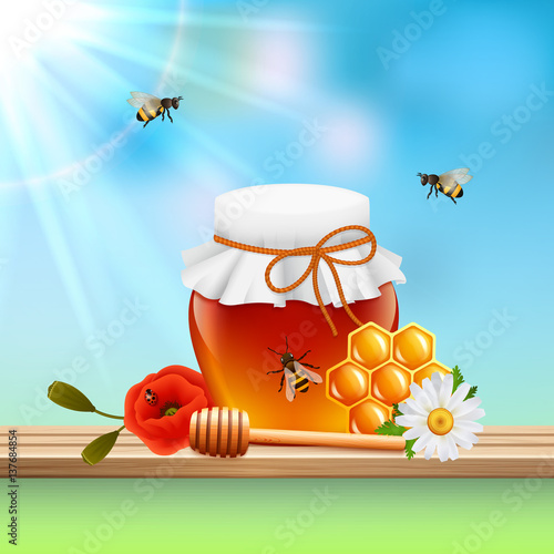 Honey Colored Composition