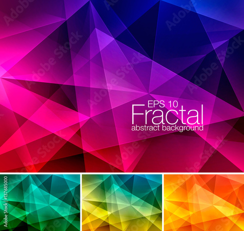 Fractal abstract background