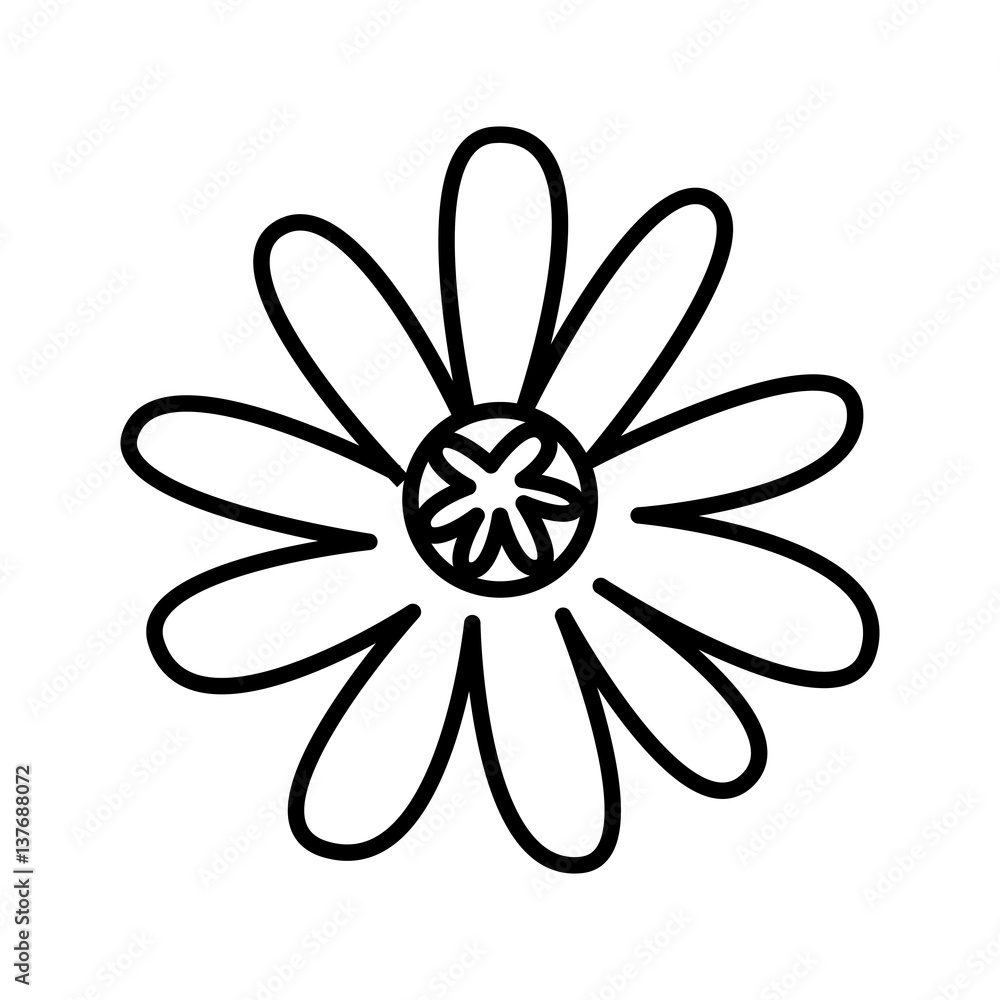 cute flower nature icon vector illustration design cute flower nature icon vector illustration design