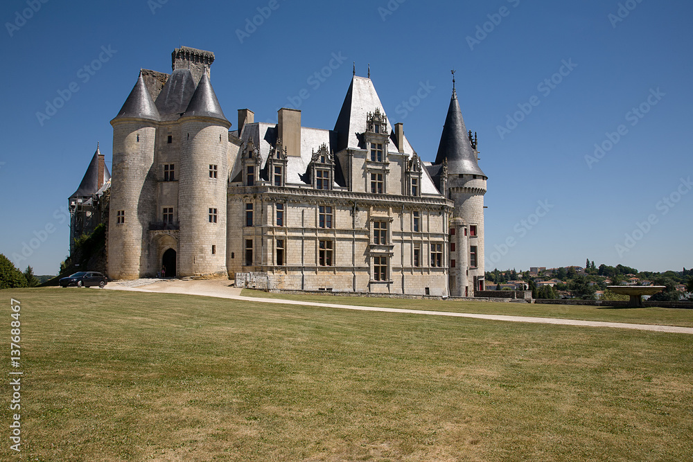 La Rochefoucauld / castle in france