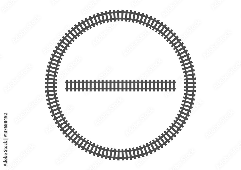 railroad track frame rail transport background border