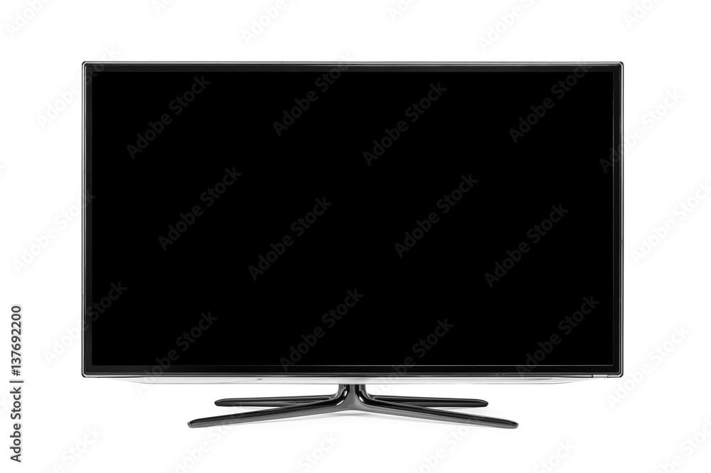 4k monitor isolated on white 4k monitor isolated on white