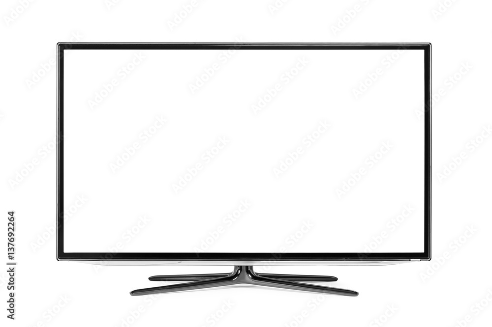 4k monitor isolated on white 4k monitor isolated on white