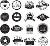 COLLECTION OF FRESH AND NATURAL LOGO BRAND IDEAS