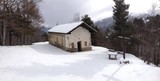 Panoramica dopo Nevicata sulla Cappella Bianca