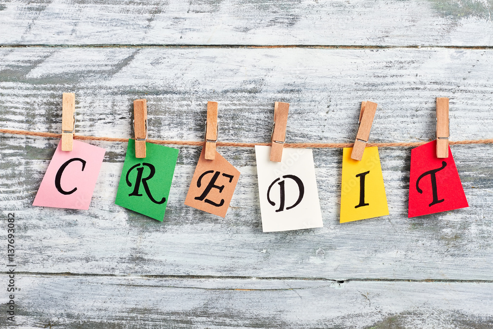 Cards with letters on clothesline. Payment and saving. Cards with letters on clothesline. Payment and saving.