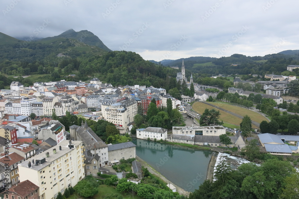 Obraz premium petite ville de France