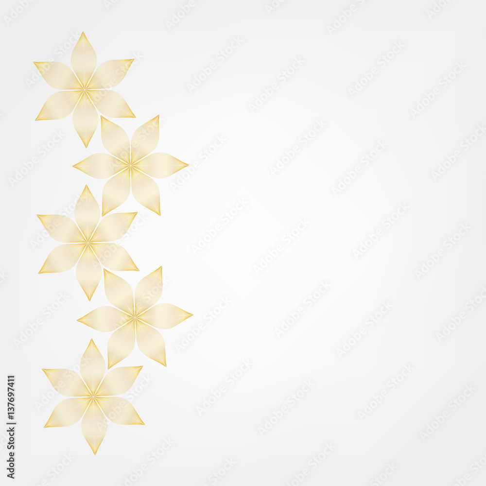 Obraz premium Flowers side