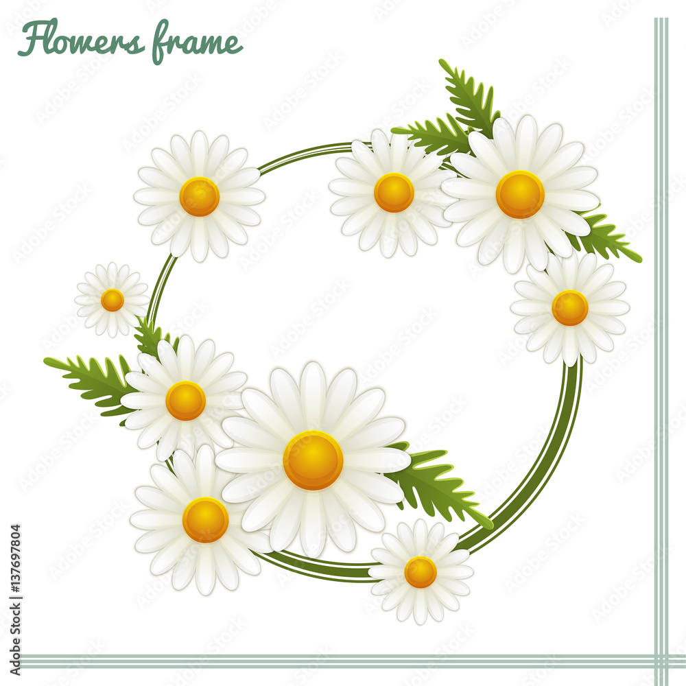 Flowers Frame One Flowers Frame One