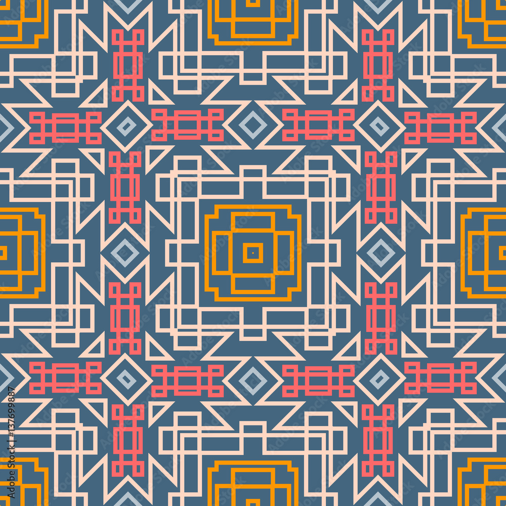 Abstract seamless pattern. This pattern can be used for wallpaper, pattern fills, web page background, surface textures. Vector illustration Abstract seamless pattern. This pattern can be used for wallpaper, pattern fills, web page background, surface textures. Vector illustration