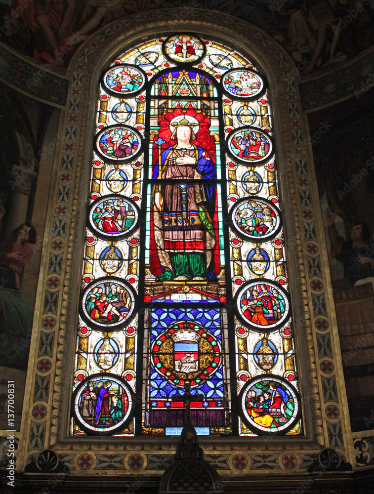 Paris, vitraux église Saint Louis en l'Île