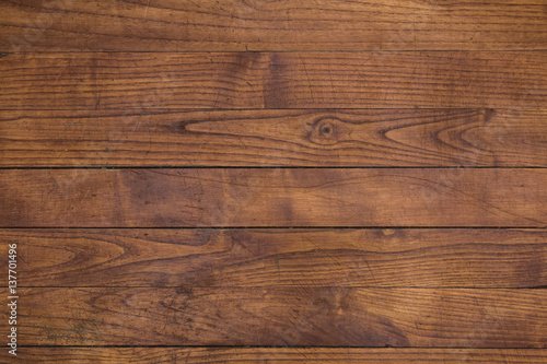 Close up brown wooden planks texture. Abstract wood background.