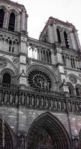 Cathedral Facade, Paris