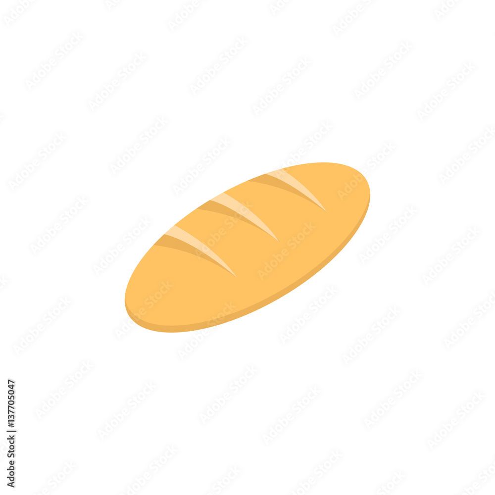 Bread flat icon, food & drink elements, bakery product sign, a colorful solid pattern on a white background, eps 10. Bread flat icon, food & drink elements, bakery product sign, a colorful solid pattern on a white background, eps 10.
