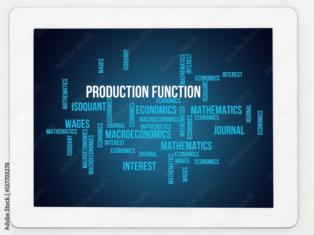 Production function Production function