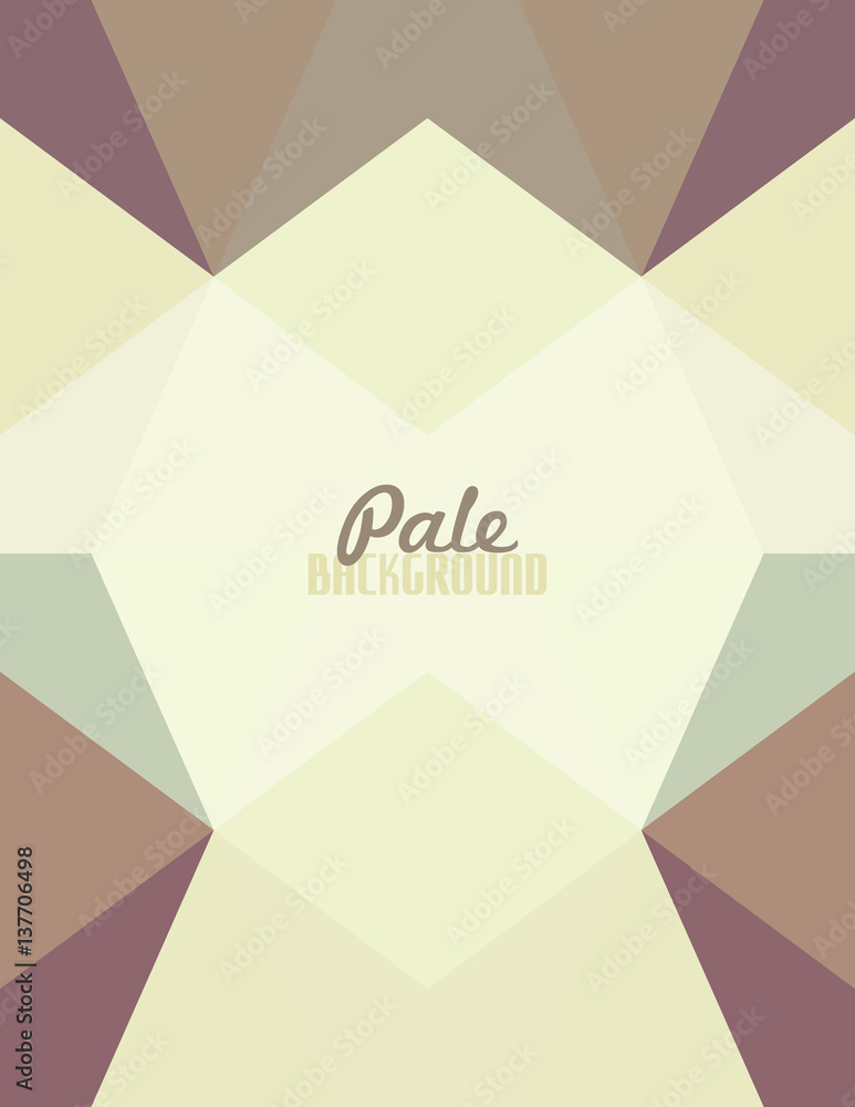 Fototapeta premium Simple geometrical retro backdrop. Vector graphic pattern