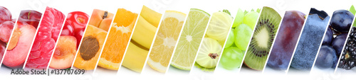 Photographie Früchte Frucht Obst Gruppe Sammlung Orange Beeren Bananen