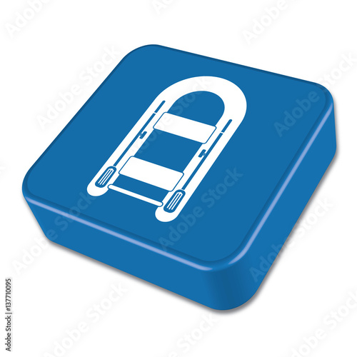 Inflatable boat icon