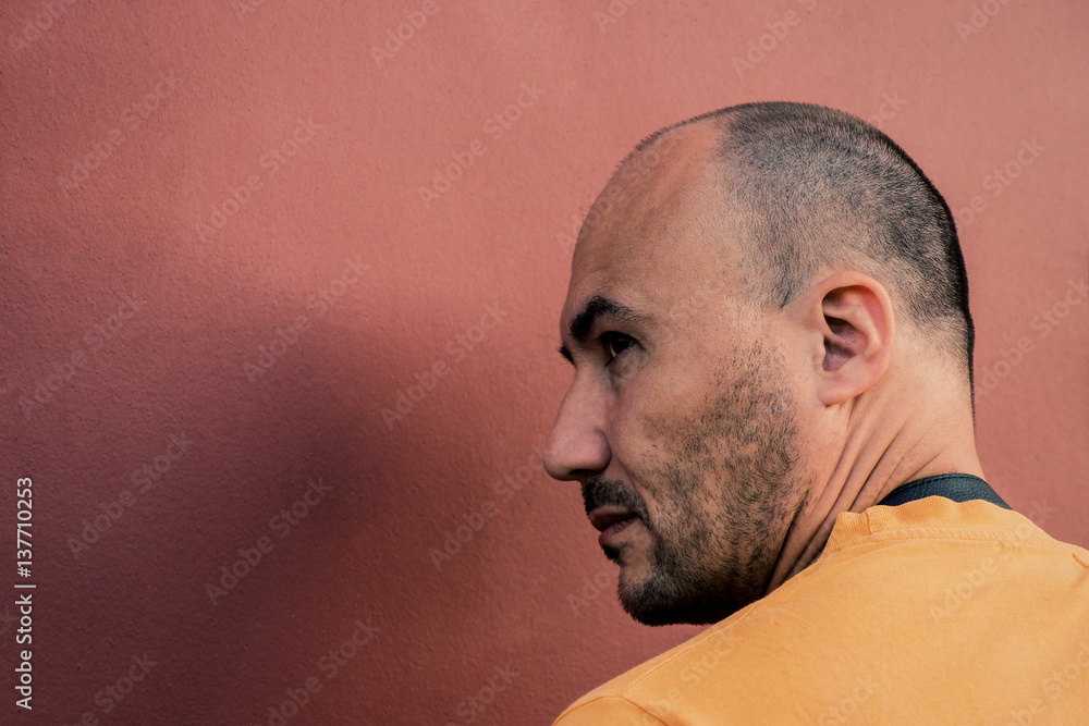 Fototapeta premium Portrait serious men