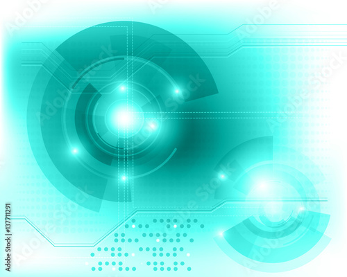 Tech background vector