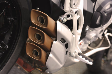 Fototapete Motorsport Element of a sports bike  © Chekunov Alexandr