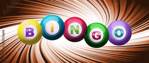 Bingo logo or background