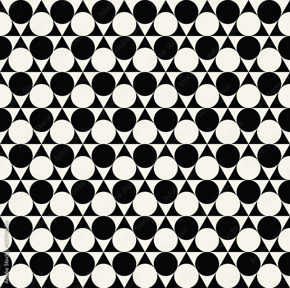 abstract geometric simple deco art pattern