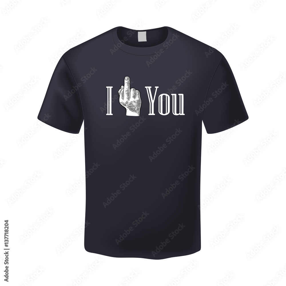 Male t-shirt. Vector.Vector flat illustration on white background Male t-shirt. Vector.Vector flat illustration on white background