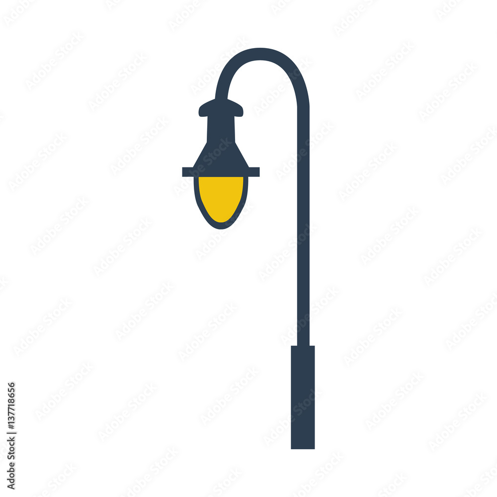 Fototapeta premium Street light icon