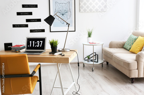 Comfortable workplace in of...