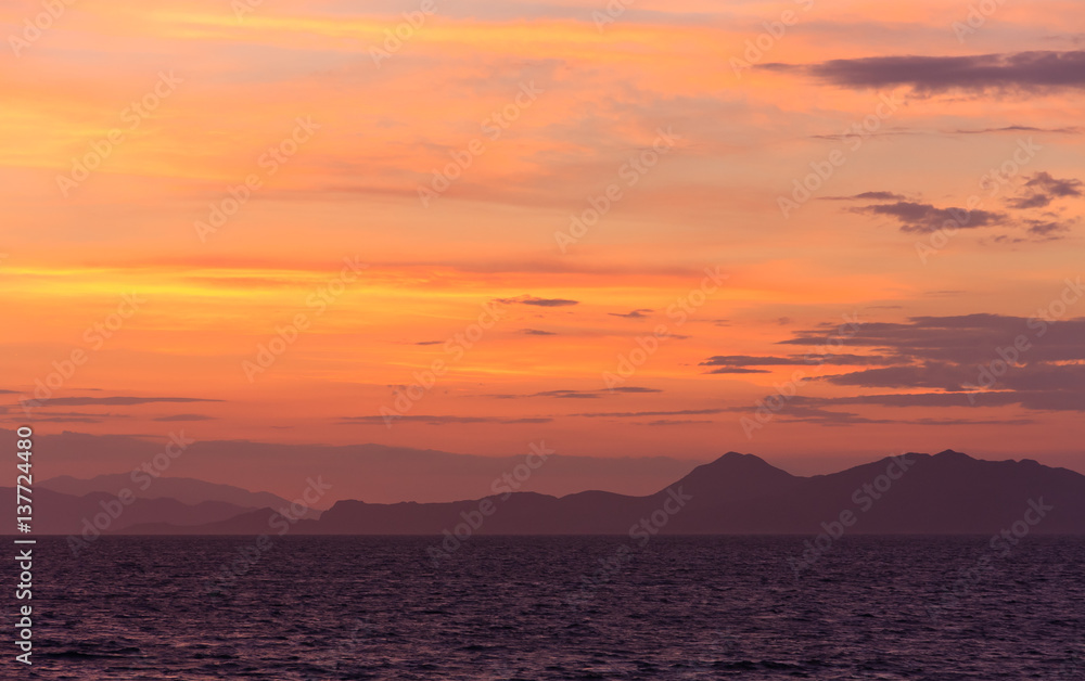 Rhodes Sunset, Greece